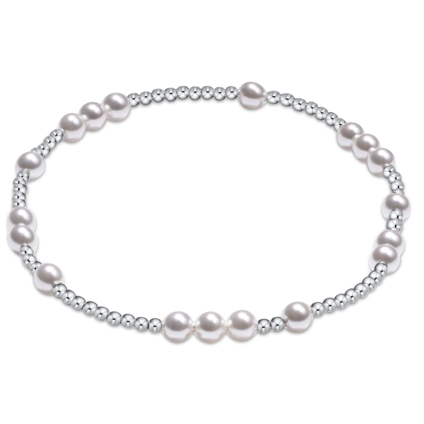 Hope Unwritten Pearl 4mm Sterling Bracelet