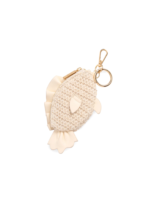 Fish Zip Pouch Bag Charm/Key Ring