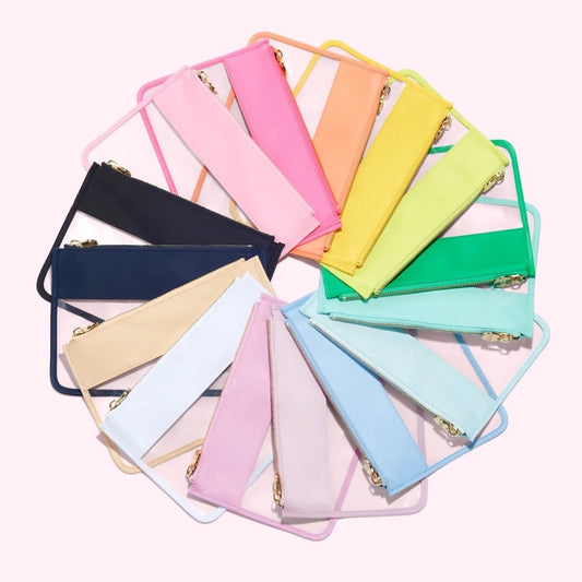 Flat Clear Pouch - Acai