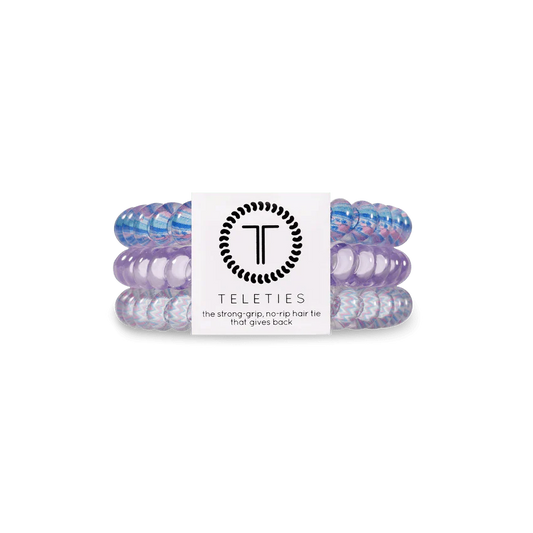 Small Hair Tie 3 Pack - Orchid Oasis