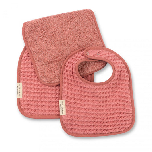 Good Little Citizens Baby Bib & Burp Set - Watermelon