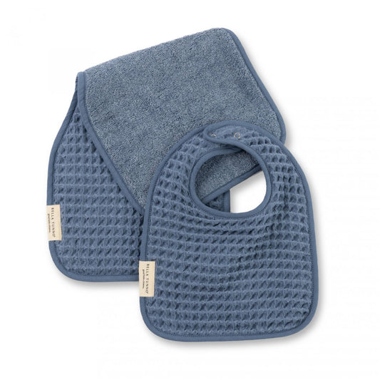 Good Little Citizens Baby Bib & Burp Set - Rain
