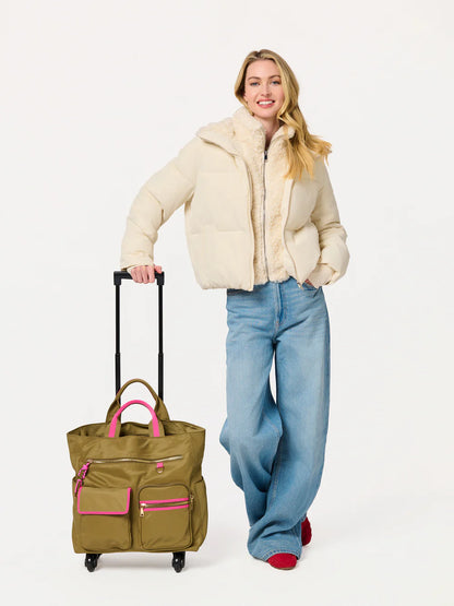 Jet 360° Roller Tote - Olive