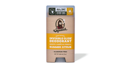 Dr. Squatch Invisible Glide Deodorant - Summer Citrus