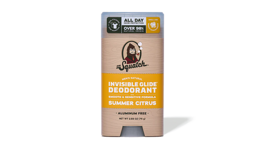 Dr. Squatch Invisible Glide Deodorant - Summer Citrus