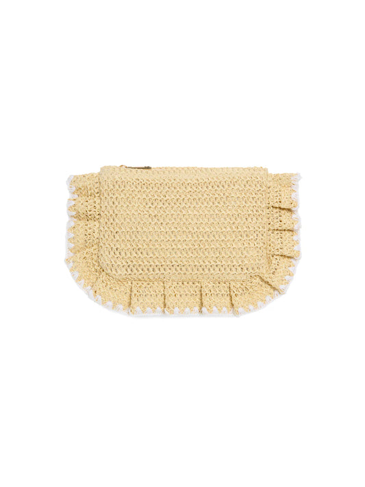 Arabella Zip pouch - Natural