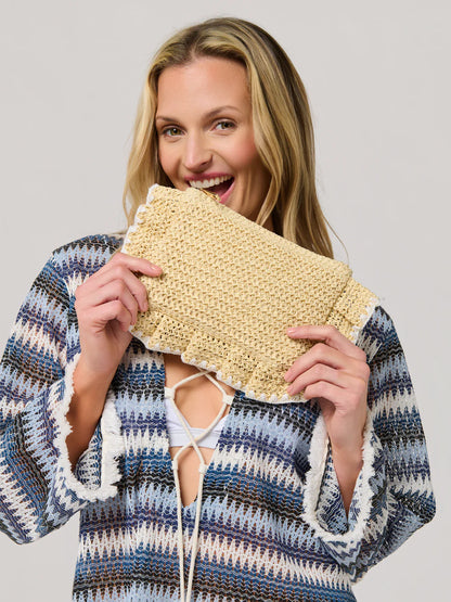 Arabella Zip pouch - Natural