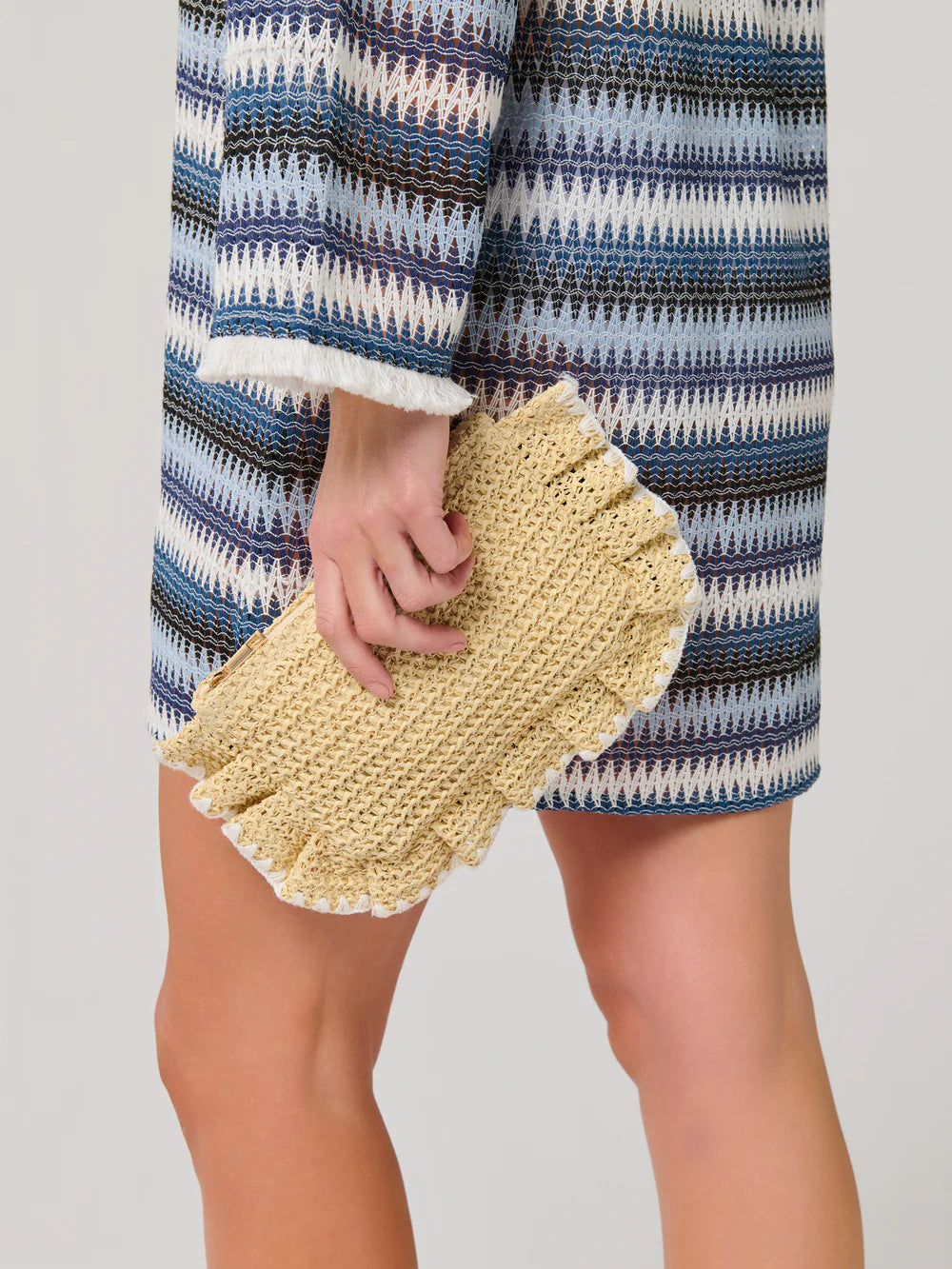 Arabella Zip pouch - Natural