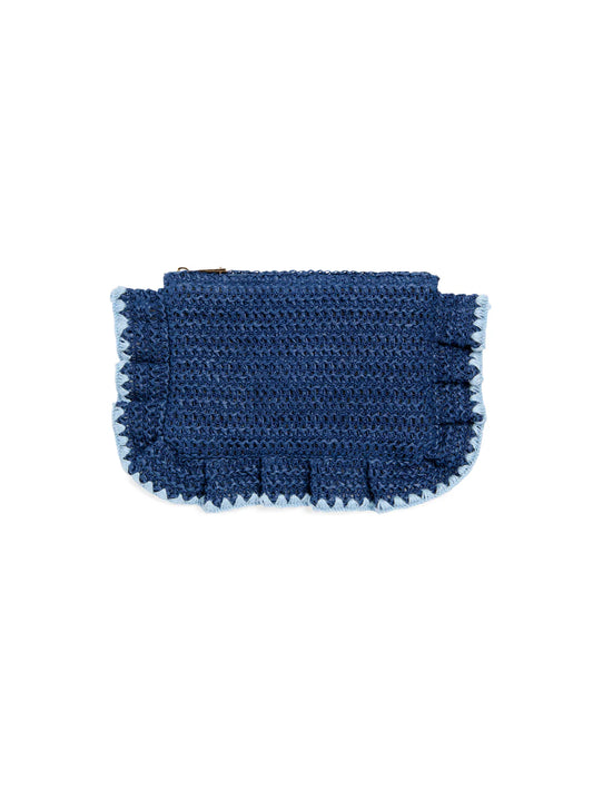 Arabella Zip Pouch - Navy