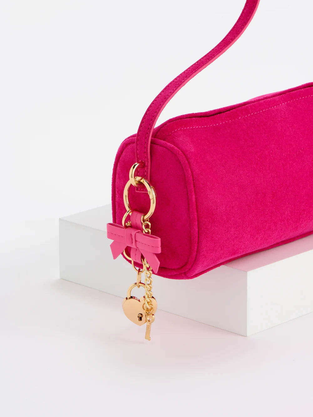 Heart Locket Bag Charm/Key Ring