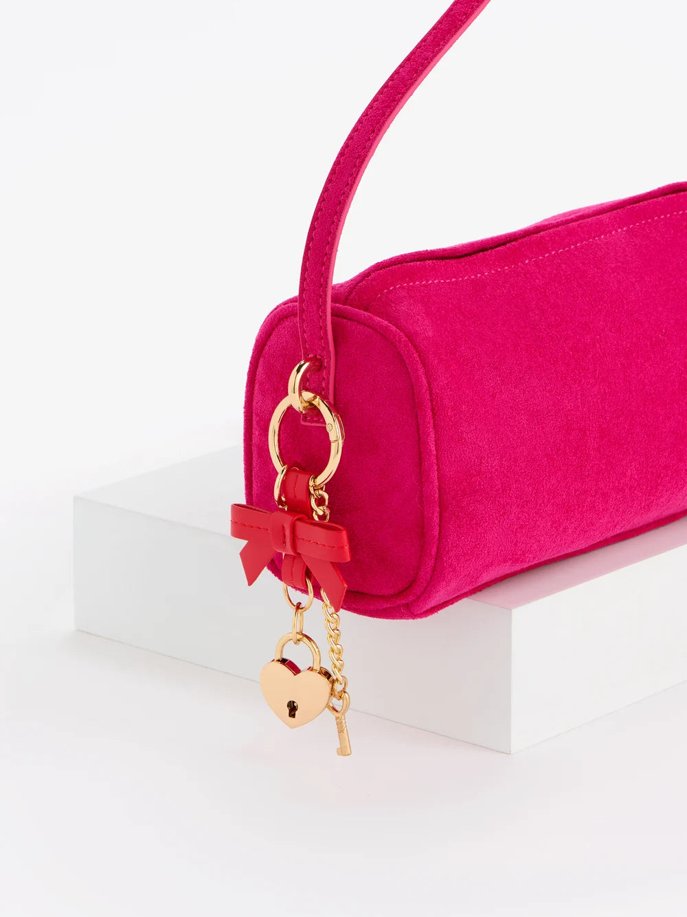Heart Locket Bag Charm/Key Ring
