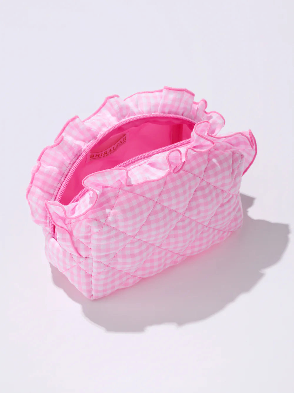 Small Fancy Zip Pouch - Pink