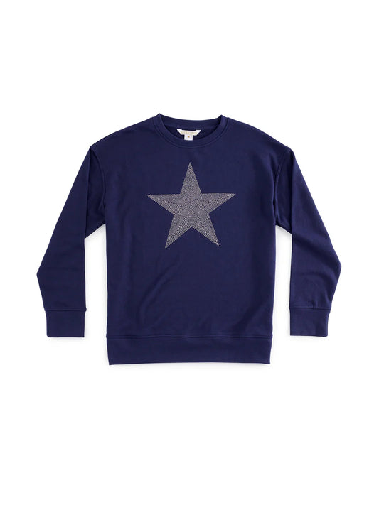 Navy Star Sweatshirt