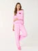 Shiraleah Stripe Ultra-Soft Jersey Knit PJ Set, Pink
