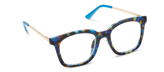 Millie Reading Glasses - Cobalt Tortoise - +0.00