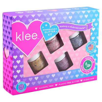 Biodegradable Glitter Gel 4PC Set - Mermaid Paradise