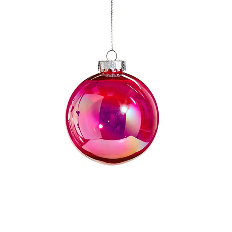 4" Bright Berry Seamless Iridescent Ball Ornament (Copy)