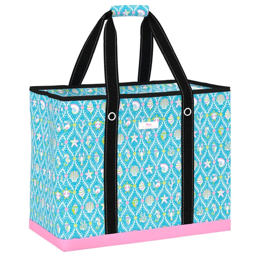 X Large 3 Boys Zip Tote - Aqua la Vista