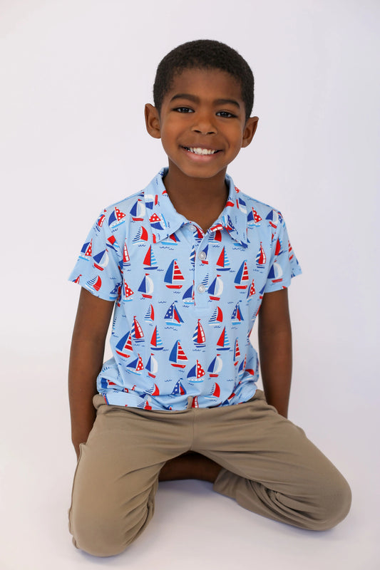Polo Shirt - Sail Away