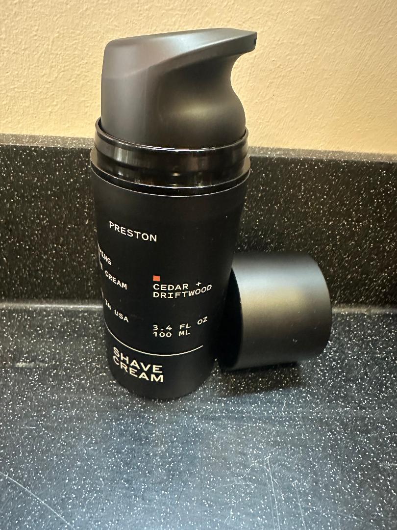 Men's Shaving Cream - Cedar & Driftwood