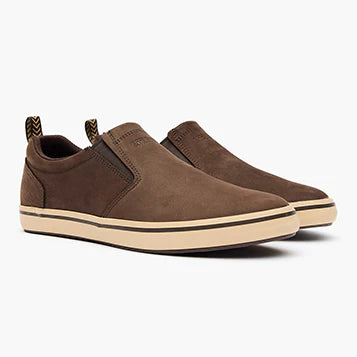 Men's Leather Sharkbyte Deck Shoe - Chocolate