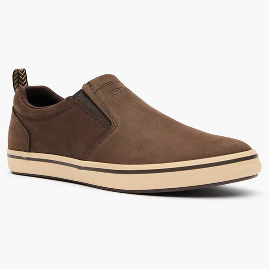 Men's Leather Sharkbyte Deck Shoe - Chocolate