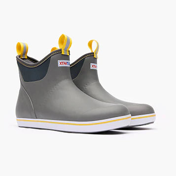 Men's Ankle Deck Boots - Grey