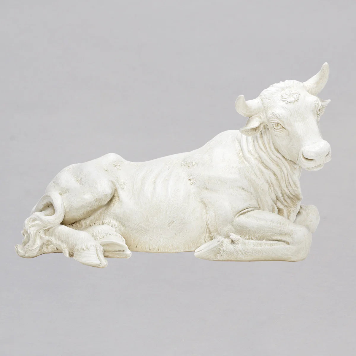 Ivory Resin Ox - 27"