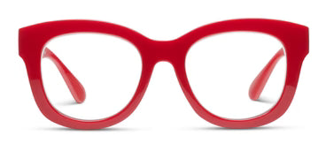 Center Stage Progressive Reading Glasses - Red - +1.50