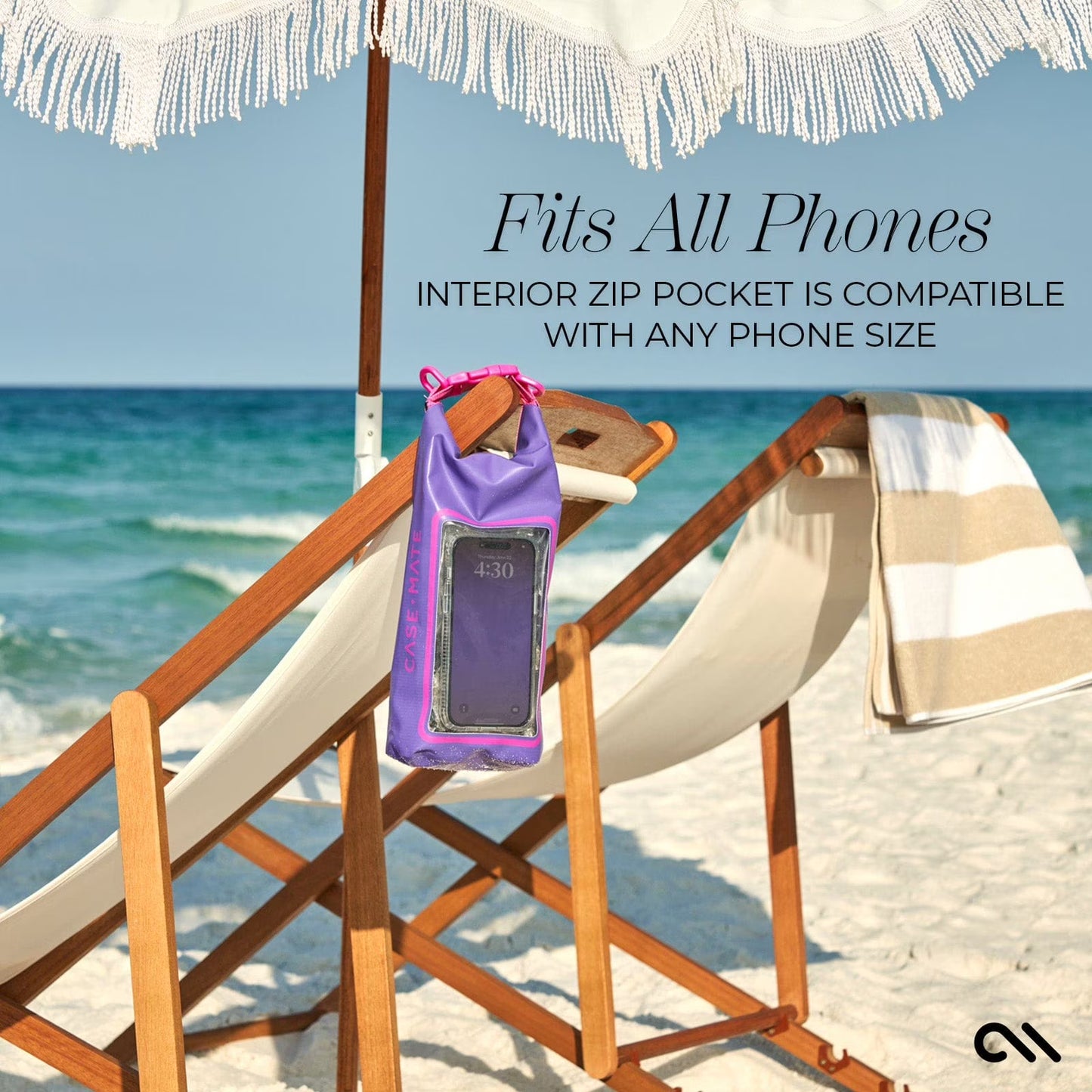 Waterproof 2L Dry Bag - Purple Paradise