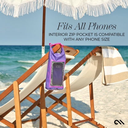 Waterproof 2L Dry Bag - Purple Paradise