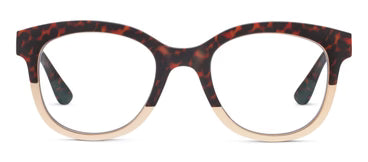 Georgia Reading Glasses - Leopard Tortoise/Gold