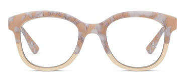 Georgia Reading Glasses - Tan Marble/Gold