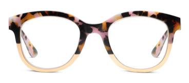 Georgia Reading Glasses - Pink Botanico/Gold