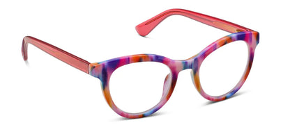 Tribeca Reading Glasses - Ikat/Red - +2.00