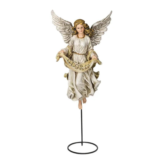 30-inch Angel on Stand - 27-inch Scale Nativity