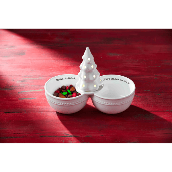 White Tree Light-Up Sitter