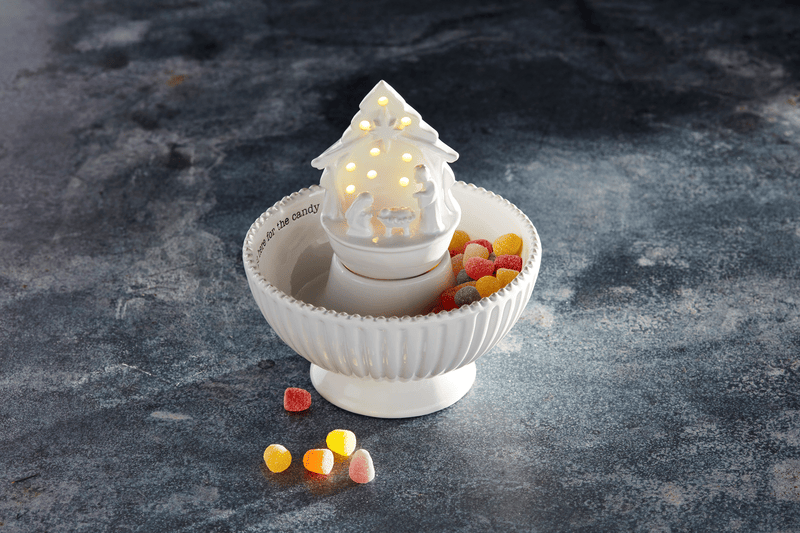 Nativity Light-Up Sitter