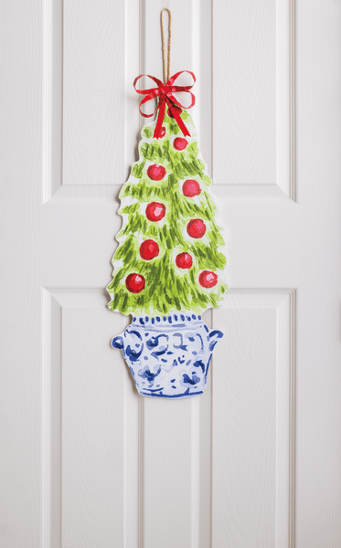 Christmas Tree Door Hanger