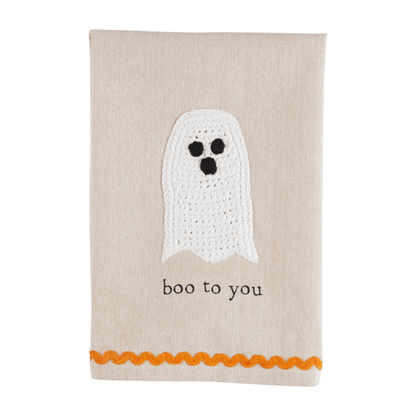 Halloween Crochet Towel
