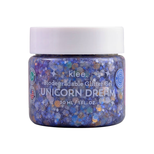 Biodegradable Glitter Gel,  1 oz - Unicorn Dream