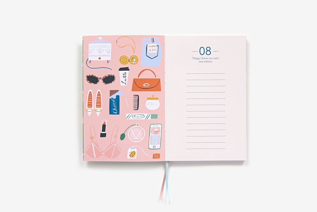 50 Things About My Mother Fill-In Book