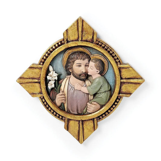 Saint Joseph Home Blessing Plaque