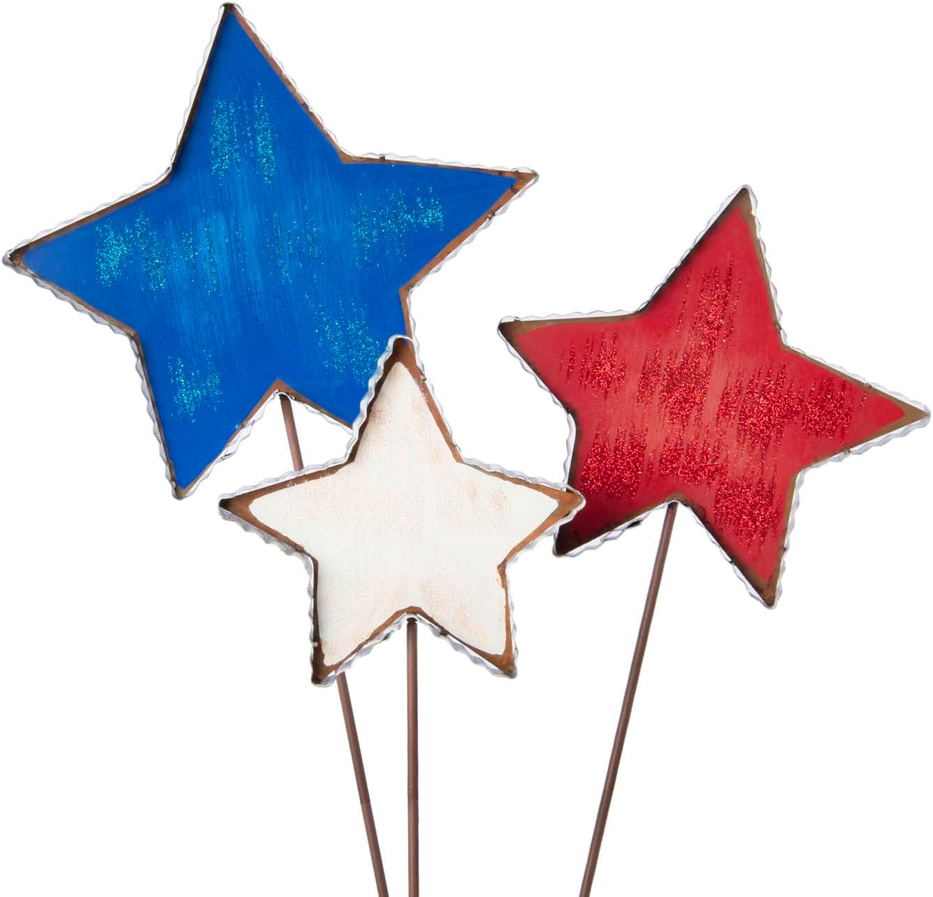 Set of 3 Pie Crust Stars
