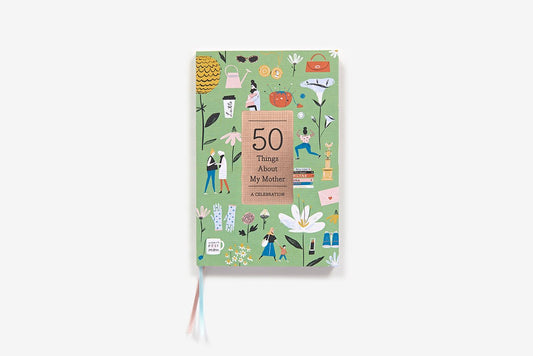 50 Things About My Mother Fill-In Book