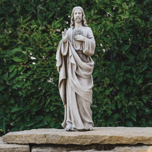 Joseph’s Studio Sacred Heart of Jesus Garden Statue