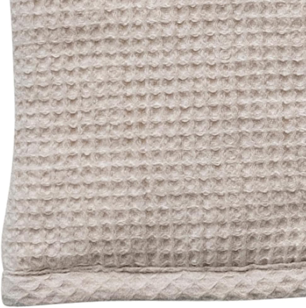 Woven Linen and Cotton Waffle Hot Mitt