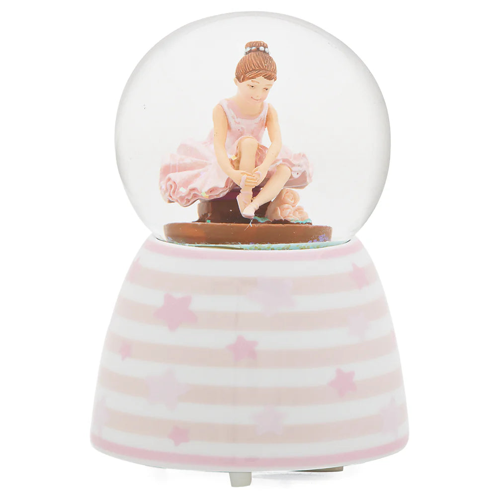 Musical Ballerina Glitterdome with Star Base