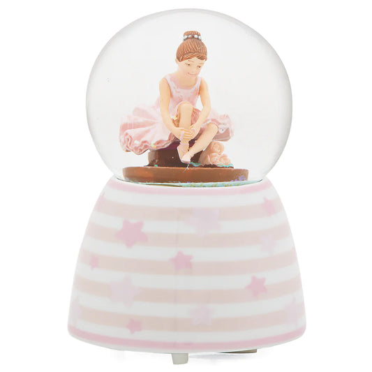 Musical Ballerina Glitterdome with Star Base