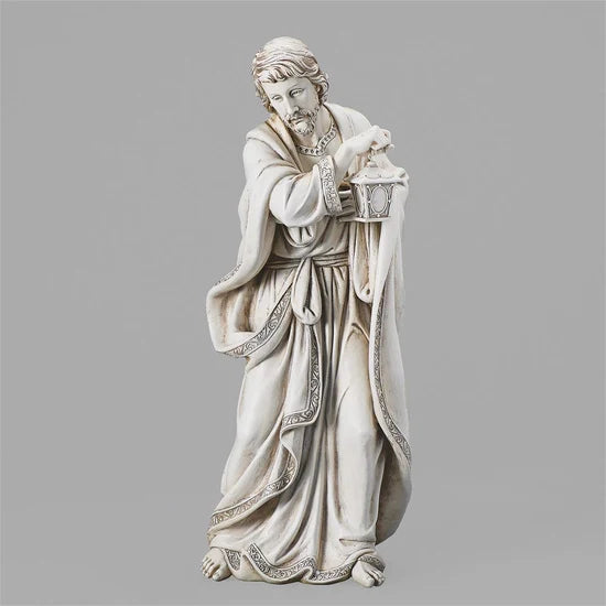 21-inch Scale Joseph with Lantern Garden Figure